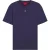 Hugo Heren Dalile Stacked T-shirt (Marine)