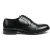 Heren Zwarte Cap-Toe Oxford Veterschoenen – N103212