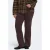 ONLY CARMAKOMA flared broek Plus Size – donkerbruin