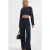 Hoge Taille Trek-On Rechte Broek