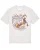 Watapparel Shirt ‘ Surfing for life ‘  geel / grijs gemêleerd / zwart