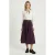 Hoge Taille A-Lijn Midi Rok
