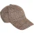 White Stuff Check Baseball Cap Brown Multi