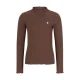 Like Flo getailleerde longsleeve – donkerbruin