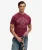Vintage Prep Relaxed T-shirt Red