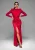 Ombre Avondjurk  rood