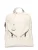 Roberta M Beige Rundleer Tas