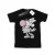 Disney Meisjes Minnie Mouse Gum Bubble Katoenen T-Shirt (Zwart)