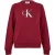 Calvin Klein Dames/Dames Katoenen Regular Sweatshirt (Rood)