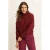 Expresso gebreide trui met wol – rood