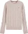 Tommy Hilfiger Kabeltrui Soft Wol Camel dames