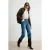 TRENDYOLMİLLA Dames Blauw Effen Mom Hoge taille Jeans