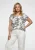 JEONA Blouse ‘Fashion Look’  zwart / wit