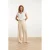 Smashed Lemon 25064 wijde broek met schelp zigzagprint |