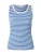 s.Oliver Top  royal blue/koningsblauw / wit