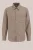 WE Fashion – Heren regular fit flanellen overhemd met borstzak – Regular fit – Beige – Katoen –