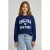 Cars sweater met print – marineblauw