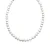 Luxenter Sterling Zilver 925 collier met witte parel afgewerkt in 18K geelgoud – Kipepeo