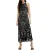 AllSaints Coralie Emb Dress Black