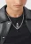 Philipp Plein Jewellery Ketting ‘PLEIN SAFETY PIN’  zilver