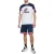 FILA Londerzeel Tee Bright White-black Iris