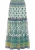 usha Gelaagde rok Dames Blauw Veelkleurig