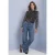 Mesh longsleeve met col