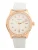 GUESS Analoog horloge  goud / transparant / wit