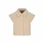 NoBell’ teddy gebreid vest – ecru