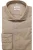 Seidensticker Smart Casual Overhemd zand, Effen