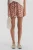 Q/S by s.Oliver relaxed regular waist casual short roodbruin