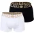 Versace Bi-Pack Trunk Jersey Topeka Bi-Stretch Cotton Organic New Logo Boxershorts