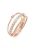 ELLI Ring  rose-goud / transparant