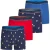 Happy Shorts Heren boxershorts oktoberfest bier/gingerbread 4-pack