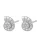 Hey Happiness Oorbellen ‘Nautilus Shine’  zilver