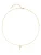 Hey Happiness Ketting ‘Letter P’  goud