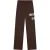 Malelions Women Heavy Knitted Pants | Dark Brown
