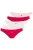LASCANA Slip  rosa / purper / wit
