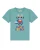 watabout.kids Shirt ‘Superbruder’  blauw / turquoise / grijs / rood
