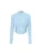 EKCENTRIK Sportief sweatvest ‘Baby Blue’  lichtblauw