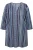 Ulla Popken Shirt  blauw / marine / wit