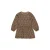 QPI sweatjurk met panterprint – bruin