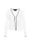 faina Gebreid vest  zwart / offwhite