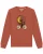Watapparel Sweatshirt ‘ Banana Rider ‘  lichtbruin / gemengde kleuren