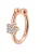 Hey Happiness Oorbellen ‘Solaris Cuff’  rose-goud