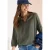 Cecil Dames 3/4-mouwen blouse met gespleten hals in Groen