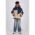 Vingino teddy winterjas – zand