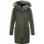 Gentile Bellini Lange parka jas met faux bontkraag