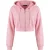 TRENDYOLMİLLA Dames Roze Effen Lang, Regular fit Sweatshirts
