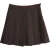 Geplooide rok van Marc Jacobs in bruine wol